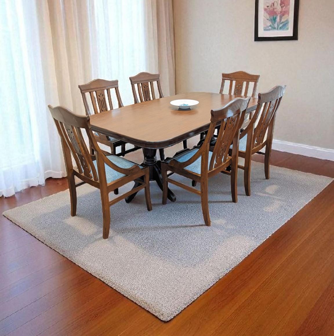 Sheesham Wood 6 Seater Dinning Table