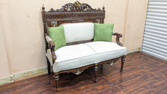 Solid Sheesham Wood 4 Seater Sofa Set