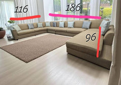 13 Seater U Shape Sofa Set